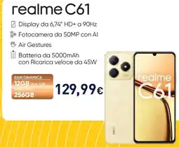 Unieuro realme C61 offerta