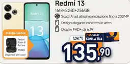 Unieuro Redmi 13 offerta