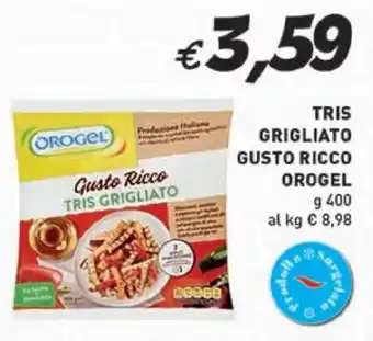 Coal Tris grigliato gusto ricco OROGEL offerta