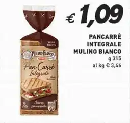 Coal Pancarre integrale MULINO BIANCO offerta