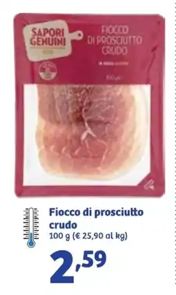 In'S Mercato Fiocco di prosciutto crudo offerta