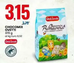 Eurospin Chocomix ovetti Dolciando offerta