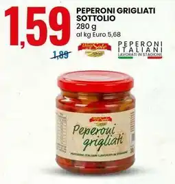 Peperoni italiani lavorati in stagione