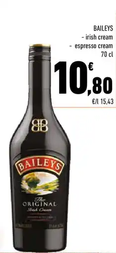 Conad Baileys - irish cream espresso cream offerta