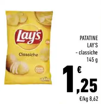 Conad Patatine lay's - classiche offerta