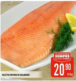 Tigros Filetto intero di salmone offerta