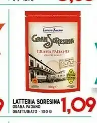 Gran Risparmio Grana padano grattugiato gran soresina 100 g(ml) offerta