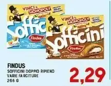 Sofficini + ripieno + mozzarella + golosi che mai prosciutto cotto più mozzarella 266 g(ml)