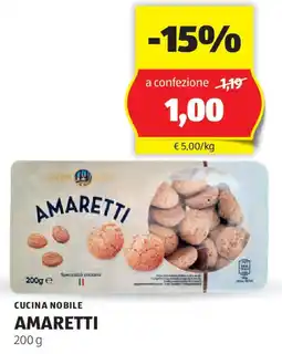 ALDI CUCINA NOBILE Amaretti offerta
