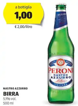 ALDI NASTRO AZZURRO Birra offerta