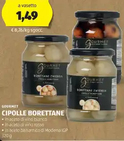 ALDI Gourmet cipolle borettane offerta