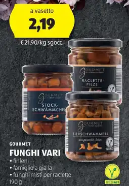 ALDI Gourmet funghi vari offerta