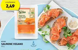 ALDI Myvay salmone vegano offerta