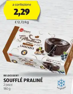 ALDI Beldessert soufflé praliné offerta