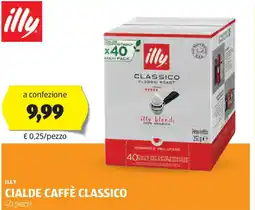 ALDI ILLY Cialde caffè classico offerta