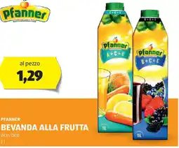 ALDI PFANNER Bevanda alla frutta offerta
