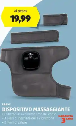 ALDI Crane dispositivo massaggiante offerta