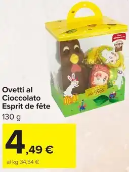 Carrefour Market Ovetti al Cioccolato Esprit de fête offerta