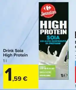 Carrefour Market Drink Soia High Protein offerta