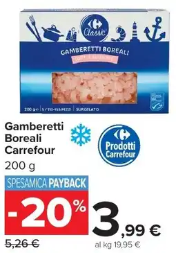 Carrefour Market Gamberetti Boreali Carrefour offerta
