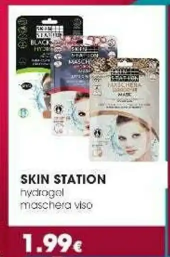 Tigotà Skin station hydrogel maschera viso offerta