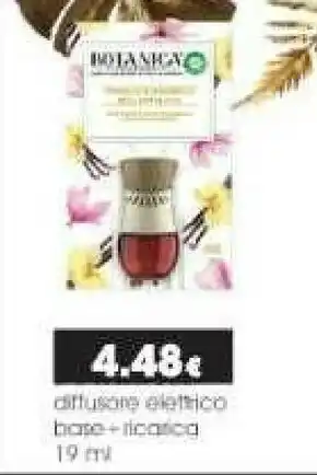 Tigotà Botanica diffusore elettrico offerta