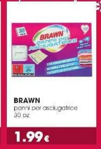 Brawn panni per asciugatrice