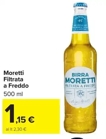 Carrefour Market Moretti Filtrata a Freddo offerta