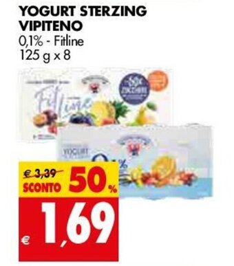 Tigros Vipiteno Yogurt Sterzing 125g x 8 offerta