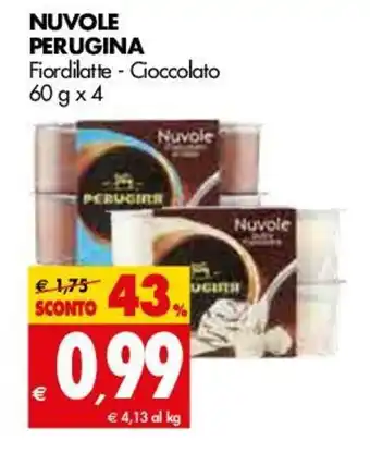 Tigros Perugina Nuvole 60g x 4 offerta