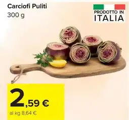 Carrefour Carciofi Puliti offerta