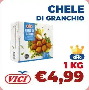 Fish's King Chele di granchio offerta