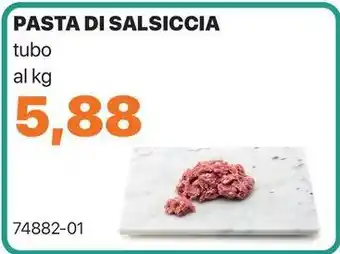 GrosMarket Pasta di salsiccia offerta