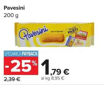 Carrefour Pavesini offerta
