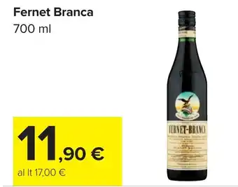 Carrefour Fernet Branca offerta