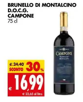 Campone Brunello di Montalcino D.O.C.G. 75cl