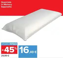 Carrefour Guanciale in Memory Saponetta offerta