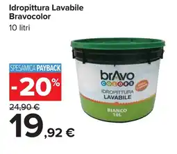 Carrefour Idropittura Lavabile Bravocolor offerta