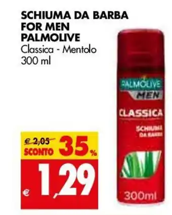 Tigros Palmolive Schiuma da Barba for Men 300ml offerta
