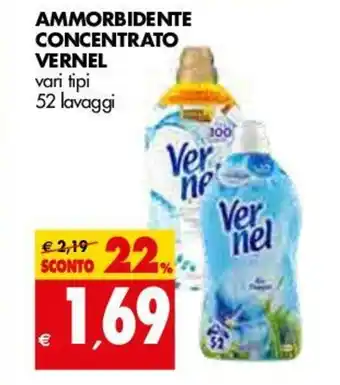 Tigros Vernel Ammorbidente Concentrato 52 lavaggi offerta