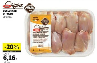 Ipercoop Bocconcini di pollo offerta