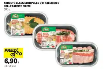 Ipercoop Arrosto classico di pollo offerta