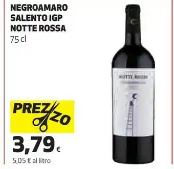 Ipercoop Negroamaro salento igp offerta