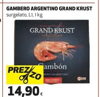 Coop Gambero argentino offerta