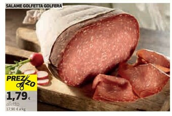 Coop Salame golfetta golfera offerta