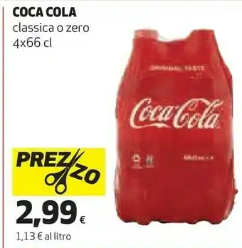 Coop Coca-cola - coca-cola zero 660 g(ml) offerta