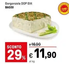 Iper La Grande Gorgonzola DOP Elit BASSI offerta