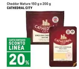 Iper La Grande Cheddar mature CATHEDRAL CITY offerta