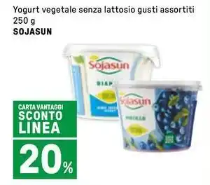 Iper La Grande Yogurt vegetale senza lattosio SOJASUN offerta