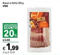 Bacon a fette IPER